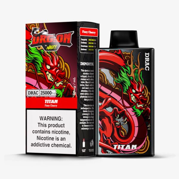 Nasty Bar 25K DRG:ON - Fizzy Cherry
