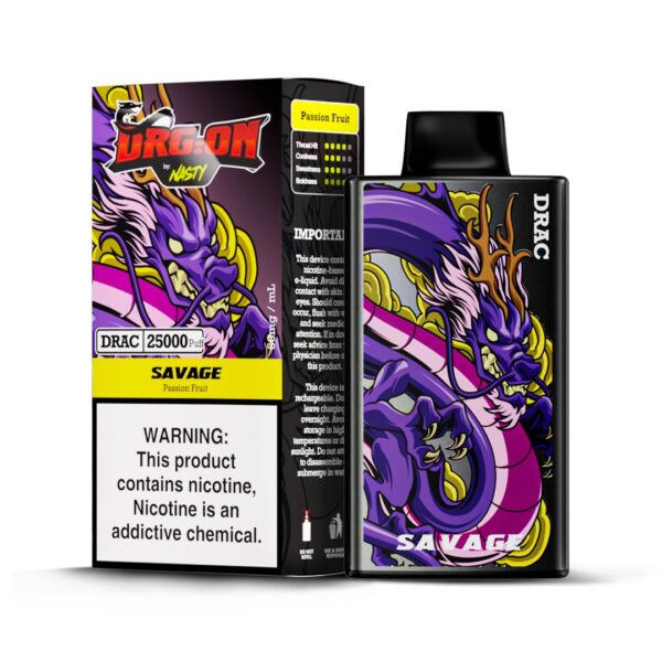Nasty Bar 25K DRG:ON - Passion Fruit