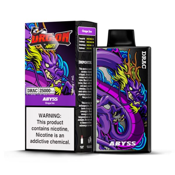 Nasty Bar 25K DRG:ON - Grape Ice