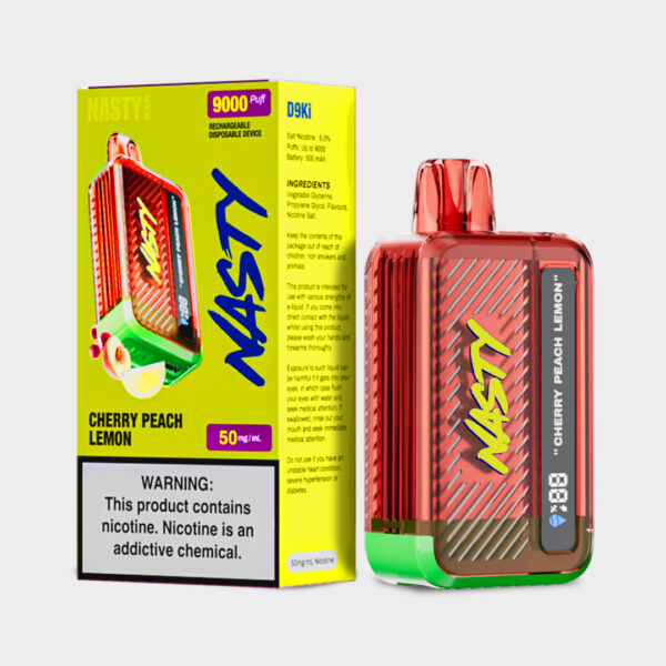Nasty Bar 9k - Cherry Peach Lemon