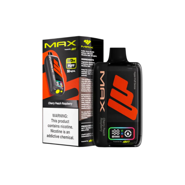 Nasty Bar Max 30K - Cherry Peach Raspberry