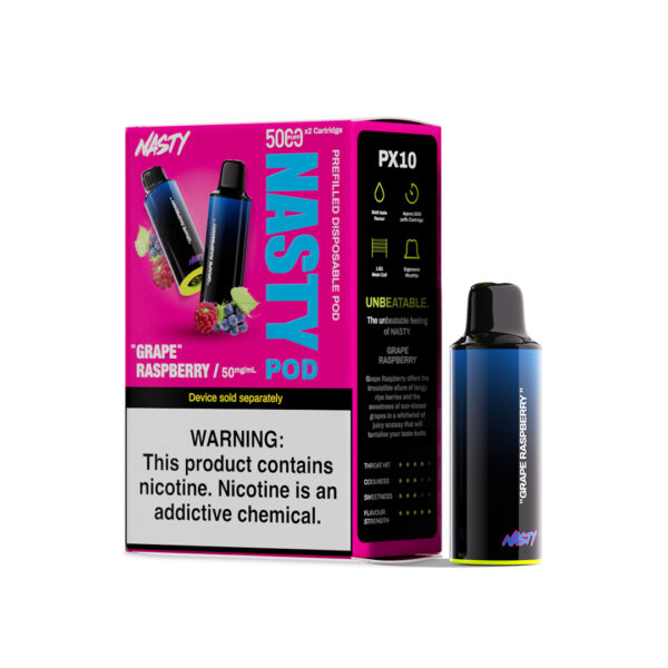 Nasty Bar 5K - Grape Raspberry X2