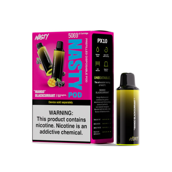 Nasty Bar 5K - Mango Blackcurrant X2