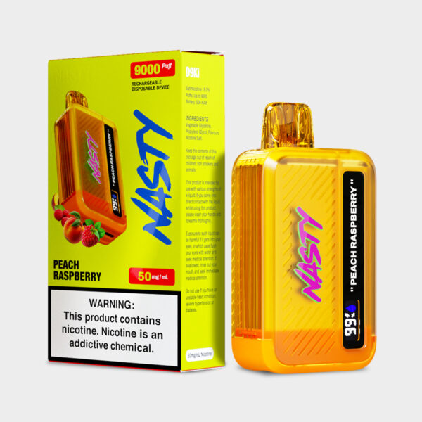 Nasty Bar 9k - Peach Raspberry