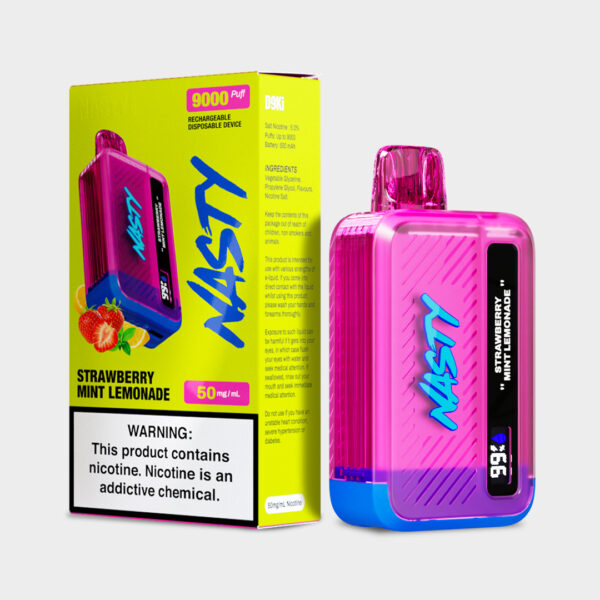 Nasty Bar 9k - Strawberry Mint Lemonade