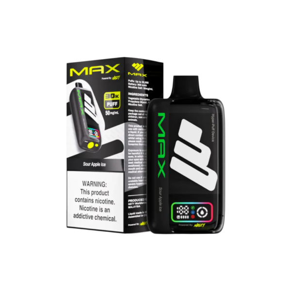 Nasty Bar Max 30K - Sour Apple Ice