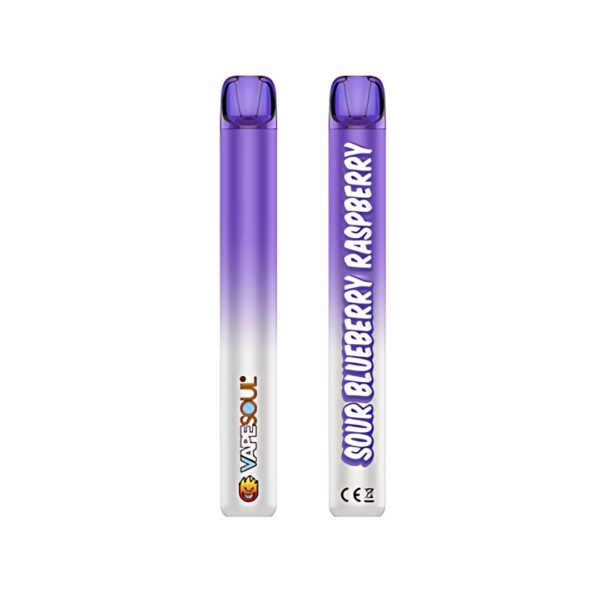 Vapesoul 3k - Sour blueberry Raspberry