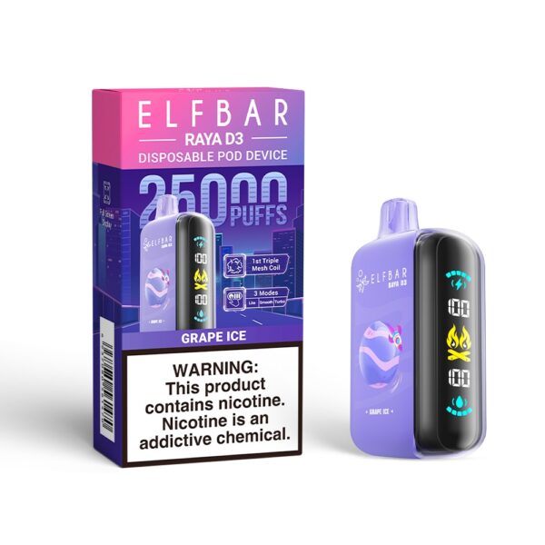 Elf Bar Raya 25k - Grape Ice