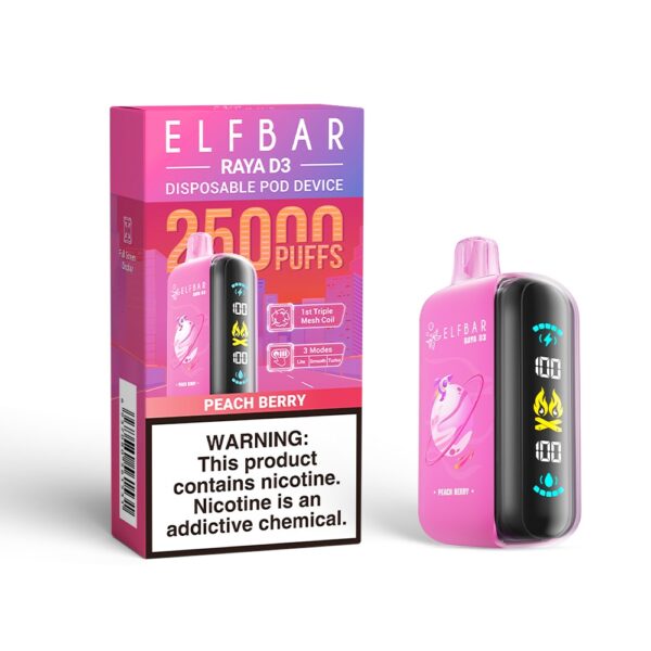 Elf Bar Raya 25k - Peach Berry