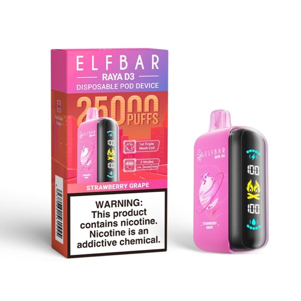 Elf Bar Raya 25k - Strawberry Grape