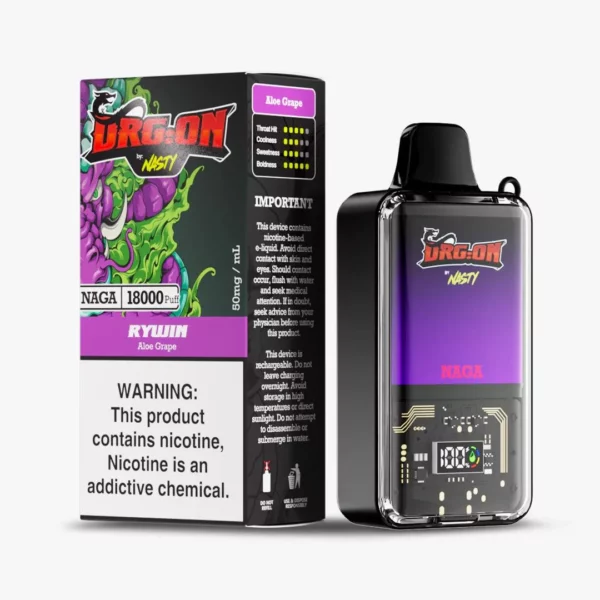 Nasty DRG:ON 18k - Aloe Grape